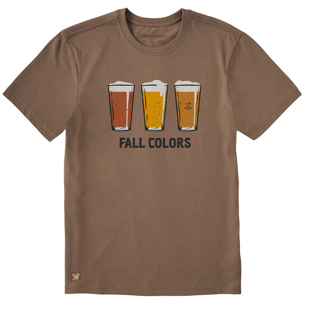 Life Is Good Men's Fall Beer Colors Crusher T-Shirt