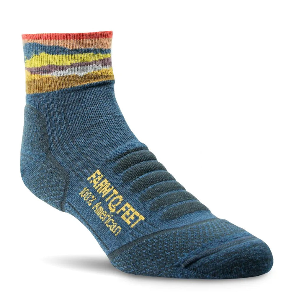 Farm To Feet American Trail Max Patch Light 1/4 Crew Socks