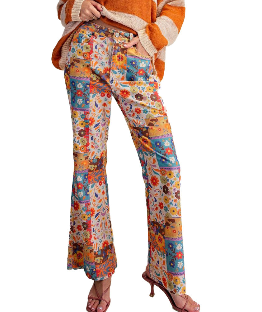 Easel Enzyme Washed Baby Corduroy Pants