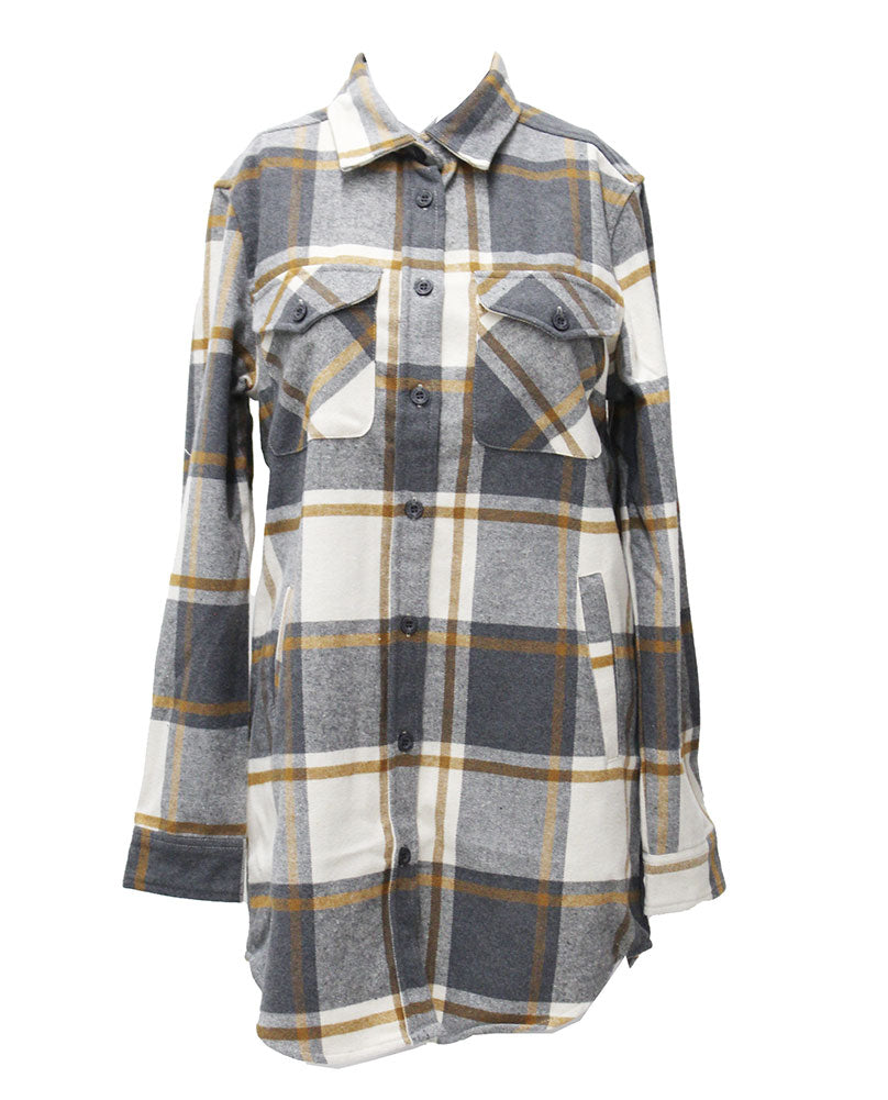 Stillwater Supply Co. Ladies Flannel Shirt Jacket
