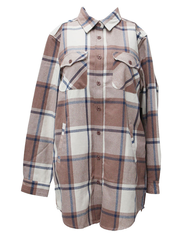 Stillwater Supply Co. Ladies Flannel Shirt Jacket