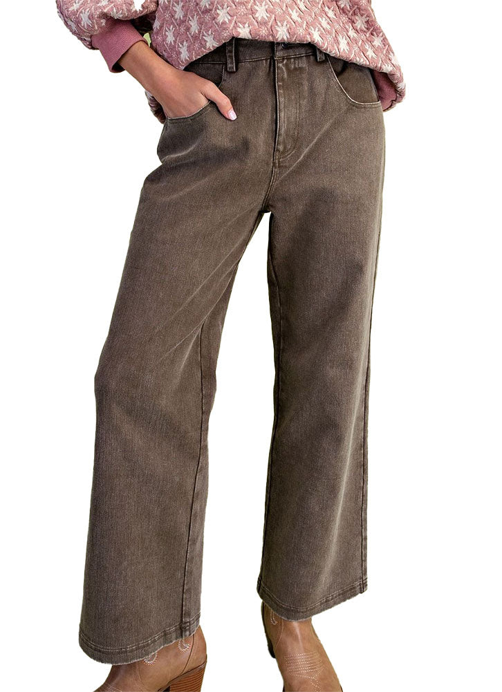 Easel Washed Stretch Twill Pants