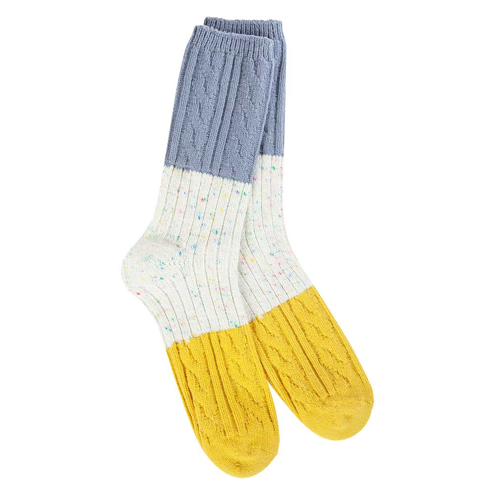 Worlds Softest Socks Confetti Cable Crew