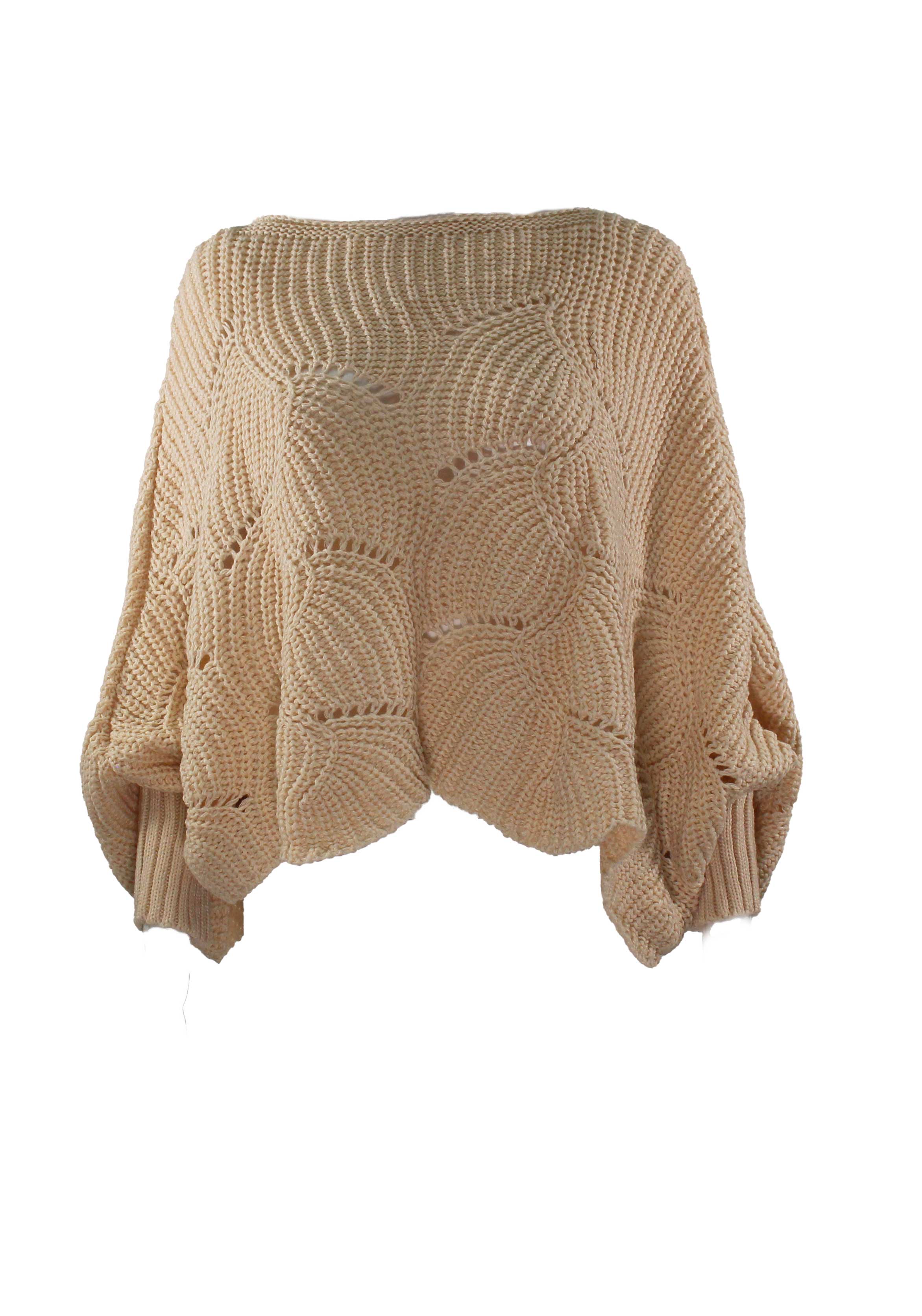 Magic Scarf Sweater Poncho