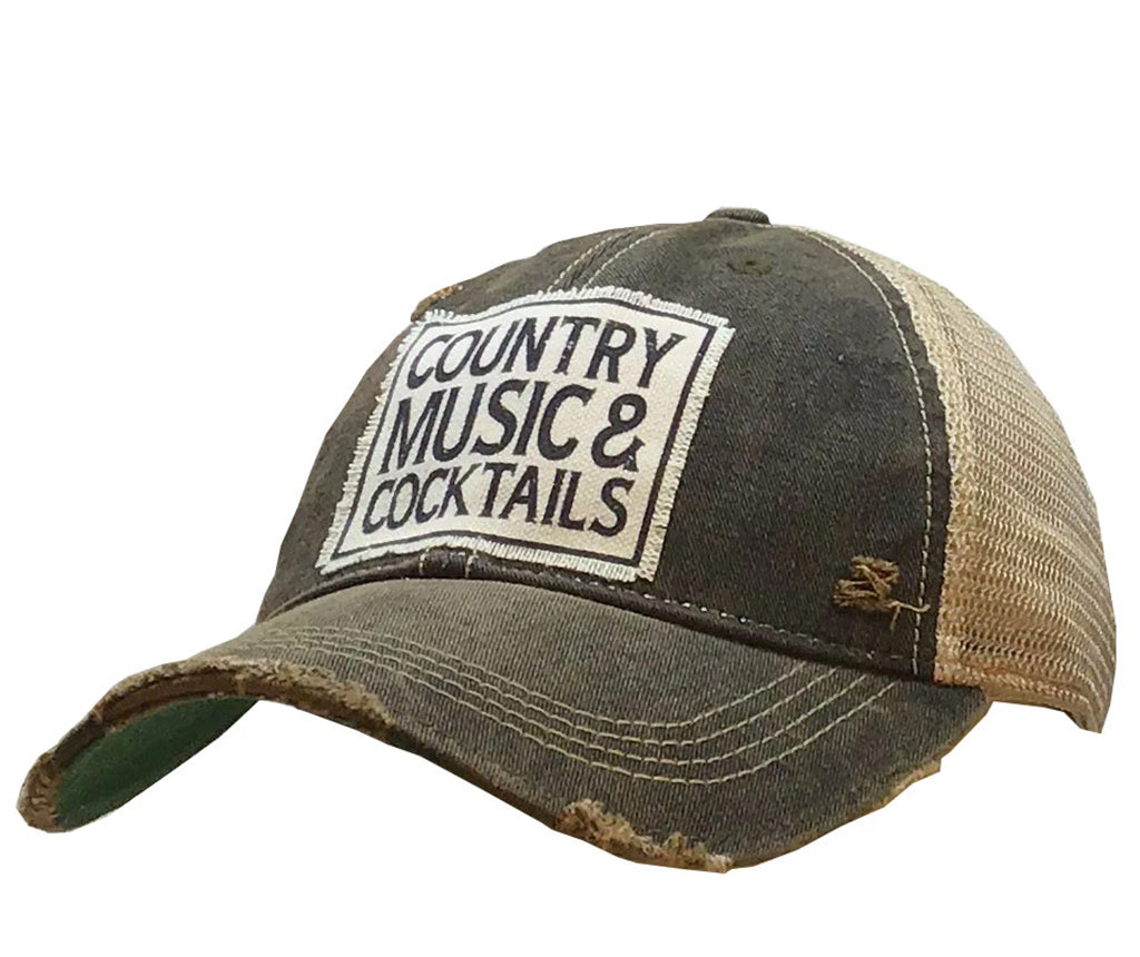 Vintage Life Distressed Trucker Cap