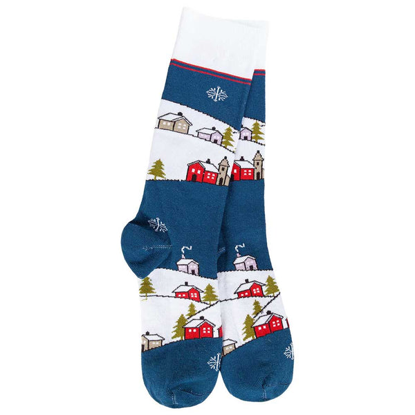 Worlds Softest Socks Holiday Light Crew Socks