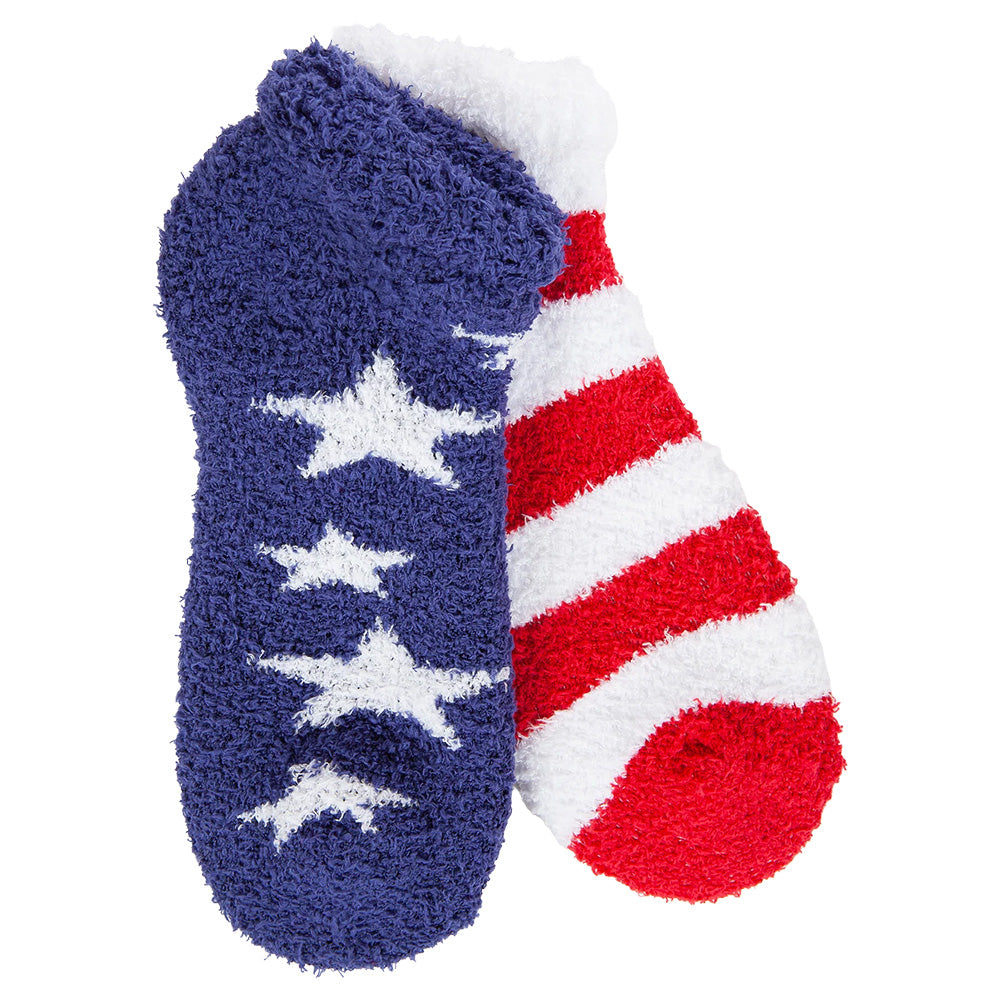Worlds Softest Socks Cozy Low Americana Socks