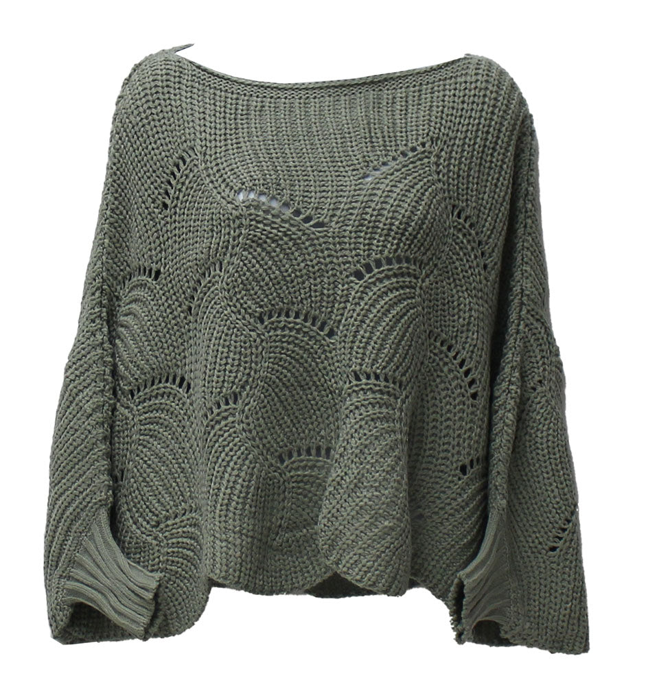 Magic Scarf Sweater Poncho