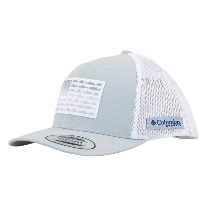 Columbia Sportswear PFG Fish Flag Mesh Snap Back