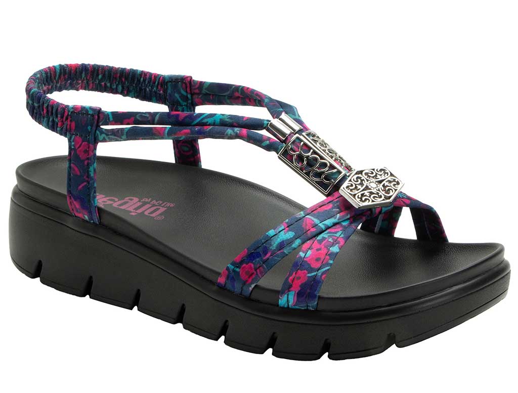 Alegria Women's Roz Strappy Platform Sandals