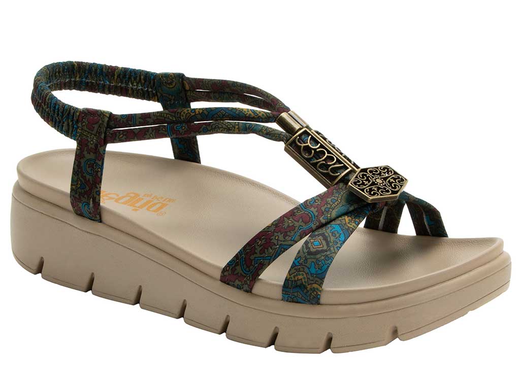 Alegria Women's Roz Strappy Platform Sandals