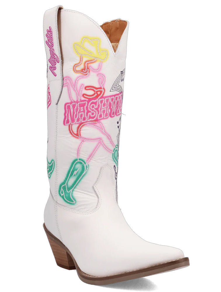 Dingo Women's Nashville Nights Pull-On Western Boot