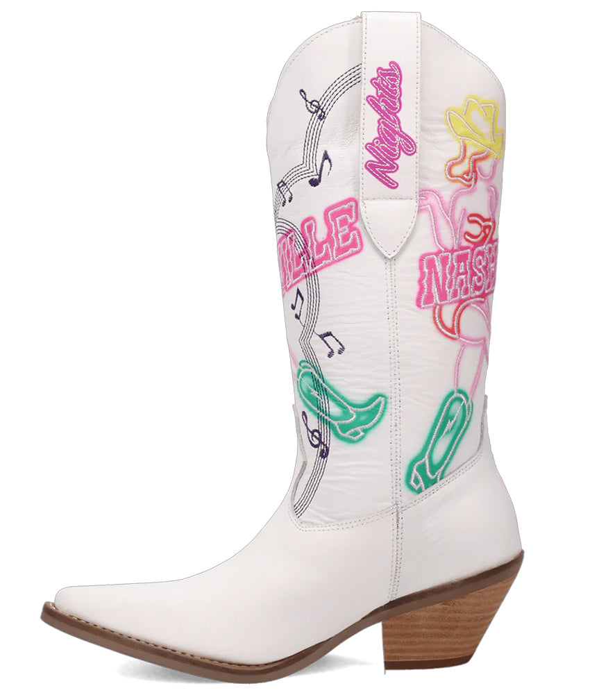 Dingo Women's Nashville Nights Pull-On Western Boot