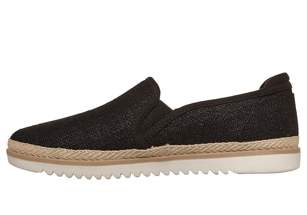 Skechers Women's BOBS Flexpadrille LO Shiny Spritz Slip-On