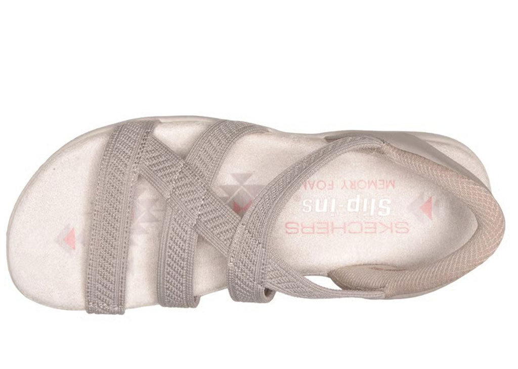 Skechers Women's Slip-ins: Reggae Slim Daily Vibe Sandal
