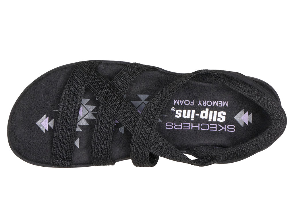 Skechers Women's Slip-ins: Reggae Slim Daily Vibe Sandal