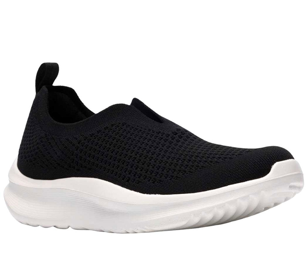 Clarks Women's Solevana Knit Slip-On Sneaker