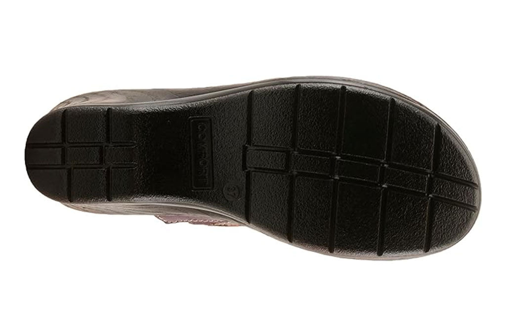 Spring Step Women's Nivara Patchwork Slide Wedge Sandals