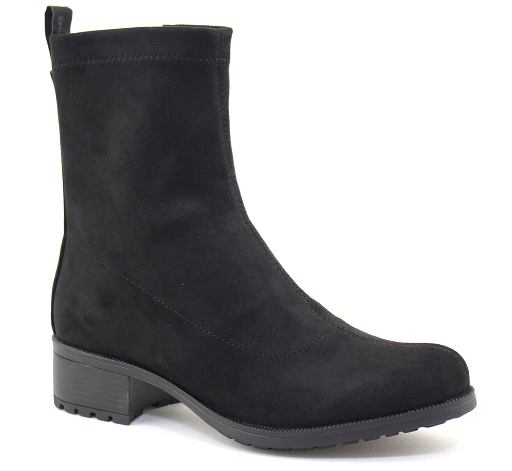 Bussola Women's Aditi Zip Up Stretch Ankle Boot