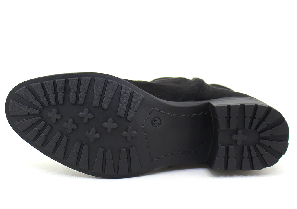 Bussola Women's Aditi Zip Up Stretch Ankle Boot