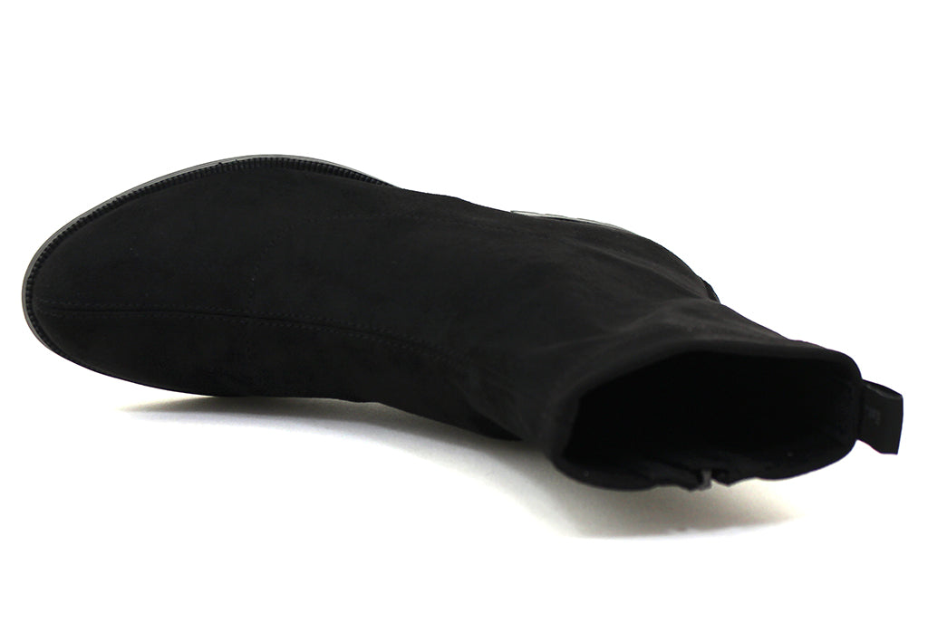 Bussola Women's Aditi Zip Up Stretch Ankle Boot