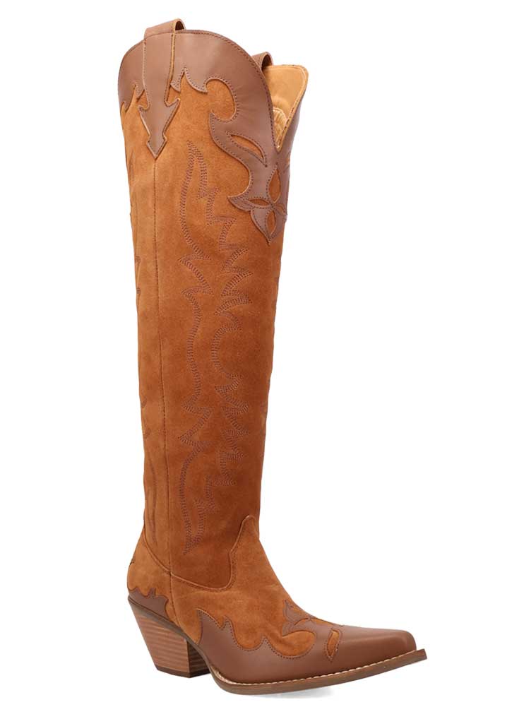 Dingo Women's Drama Queen Suede Knee-High Boot