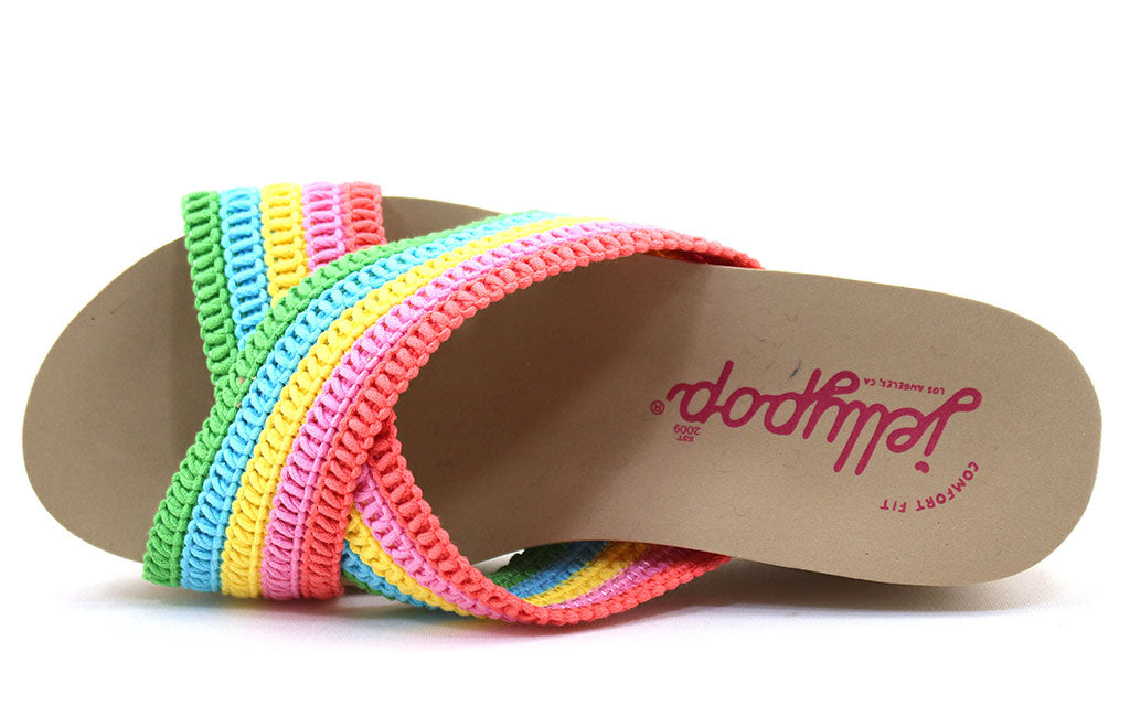 Jellypop Women's Regan Slide Wedge Sandal