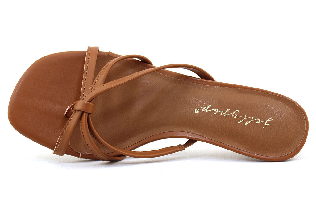 Jellypop Women's Eloise Strappy Dress Slide Sandal