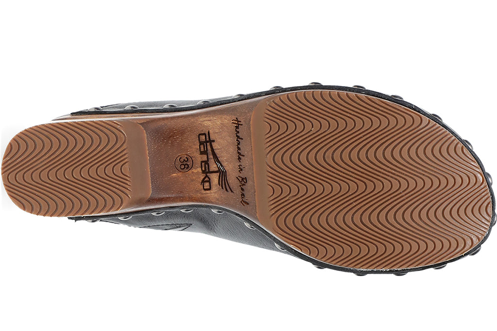 Dansko Women's Asher Wooden Heeled Clog