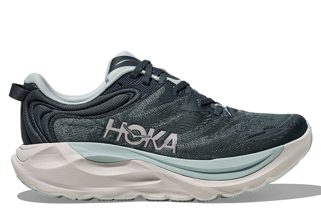 Hoka Women's Gaviota 6 Everyday Running Sneaker Navy Blue