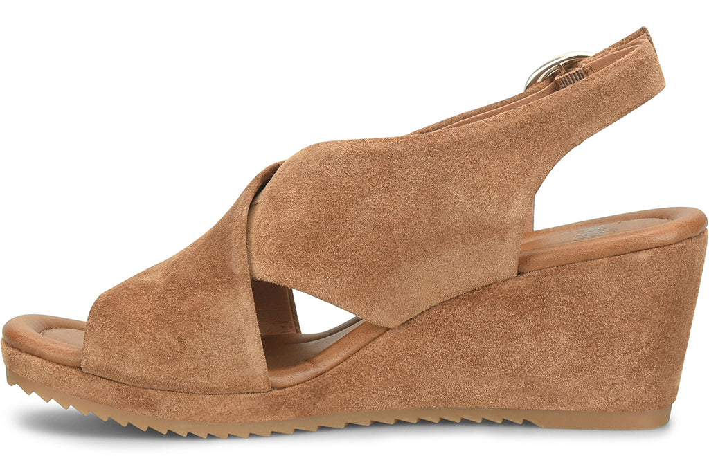 Sofft Women's Isabeth Slip-Resistant Slingback Wedge Sandal