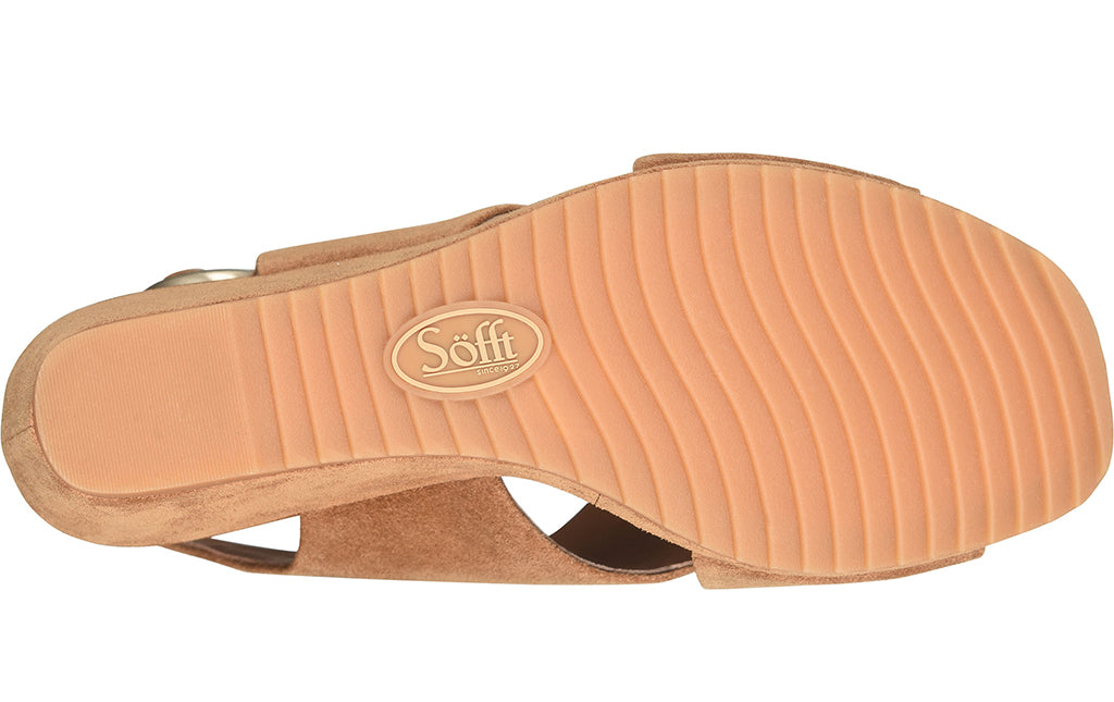 Sofft Women's Isabeth Slip-Resistant Slingback Wedge Sandal