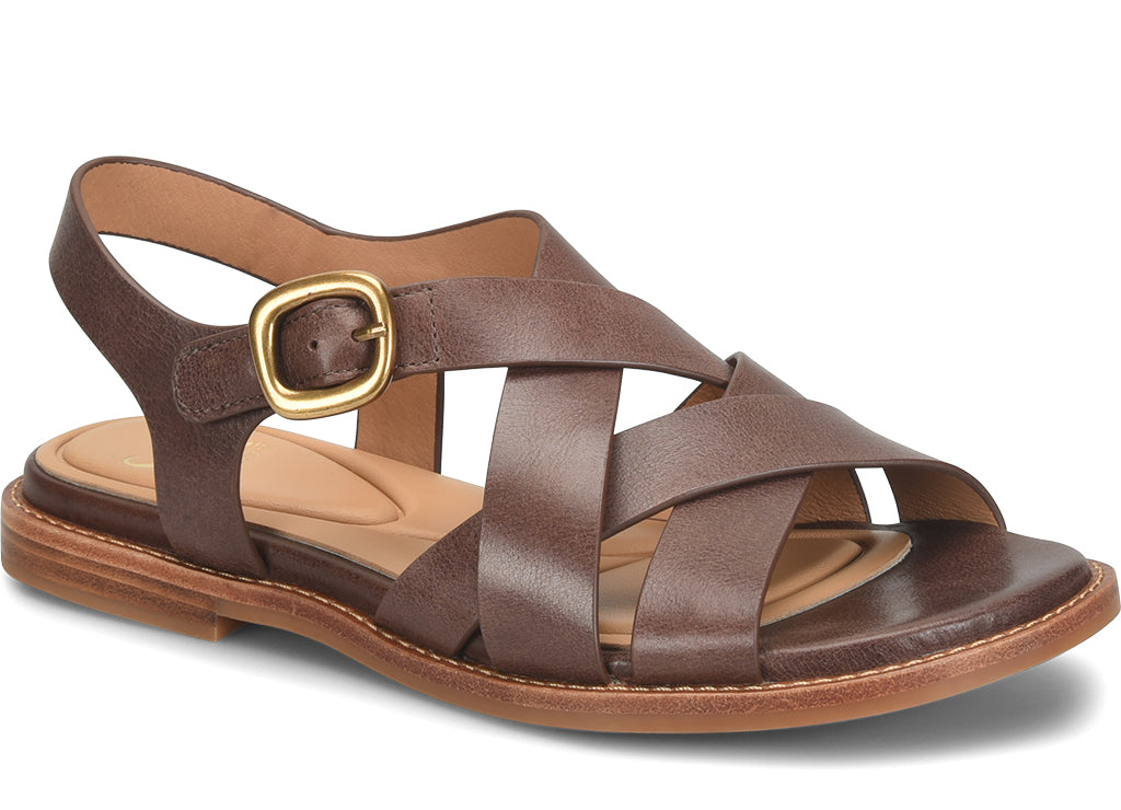 Sofft Women's Nancy Slip-Resistant Criss-crossing Flat Sandals