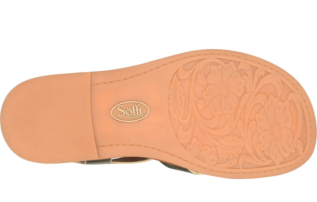 Sofft Women's Nancy Slip-Resistant Criss-crossing Flat Sandals