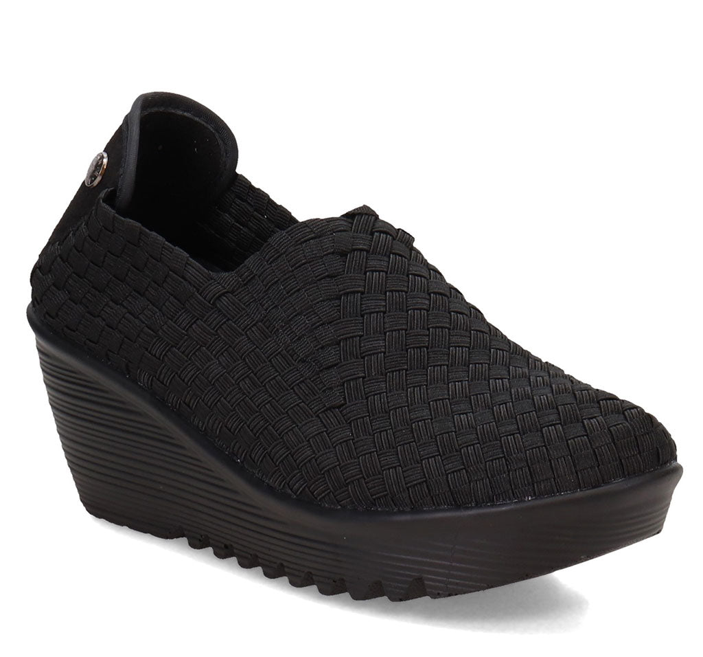 Bernie Mev Women's Gem Woven Mary Jane Wedge