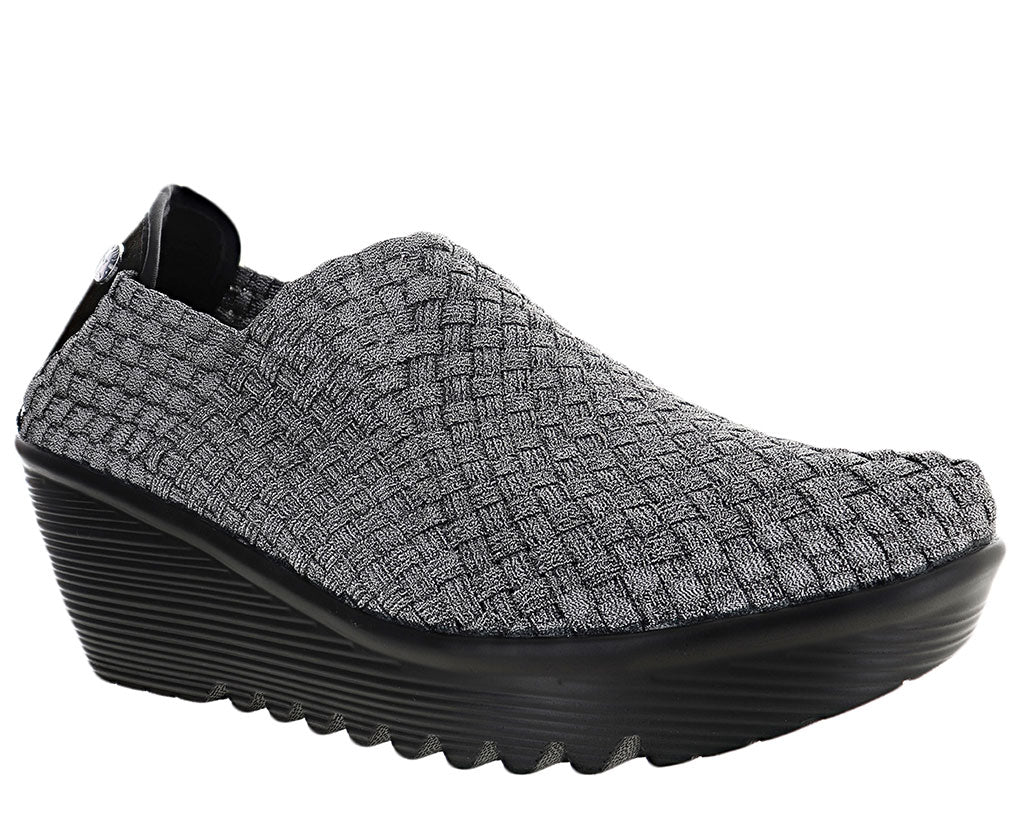 Bernie Mev Women's Gem Woven Mary Jane Wedge