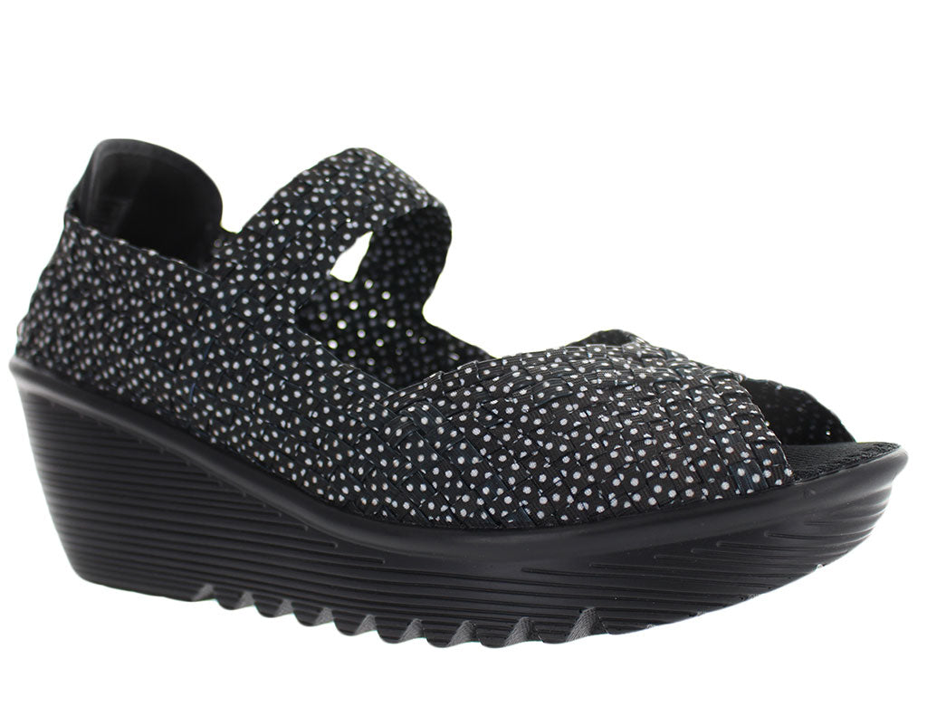 Bernie Mev Women's Halle Open Toe Mary Jane Wedge