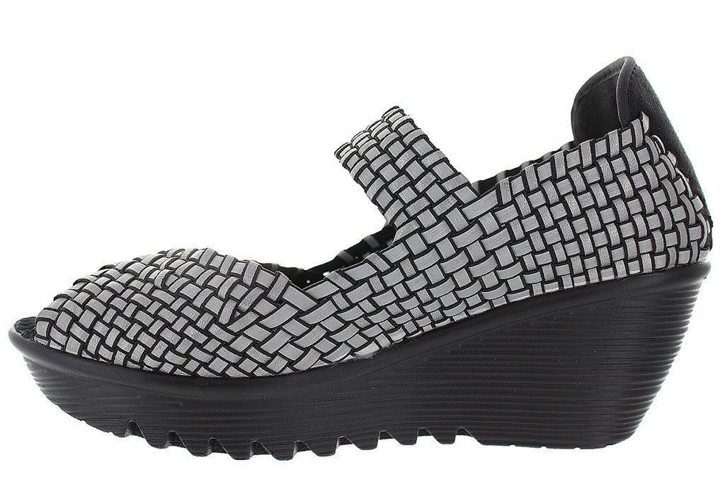 Bernie Mev Women's Halle Open Toe Mary Jane Wedge