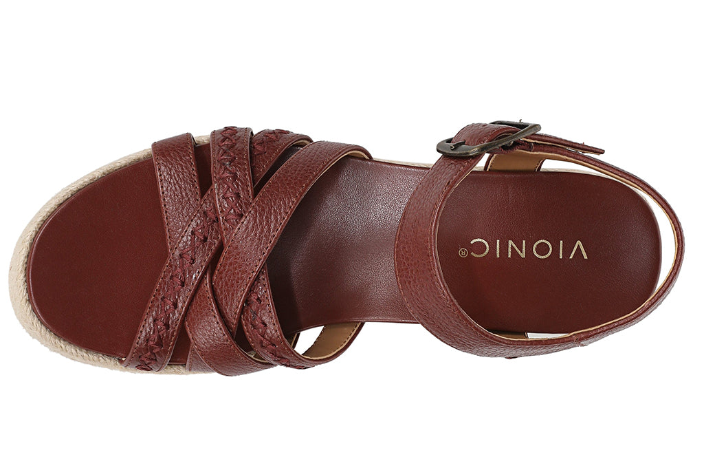 Vionic Women's Dana Espadrille Wedge Sandal