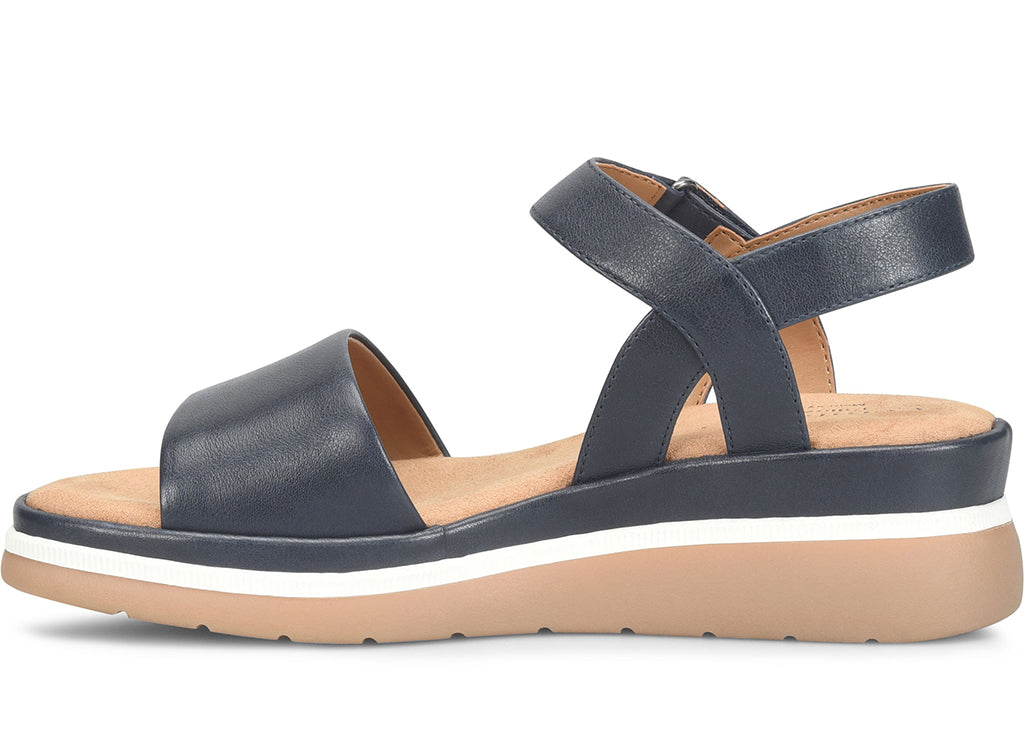 Comfortiva Women's Ash Sporty Slingback Wedge Sandal