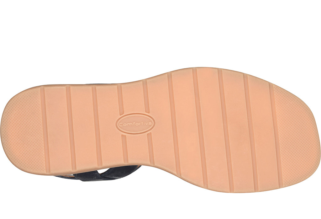 Comfortiva Women's Ash Sporty Slingback Wedge Sandal