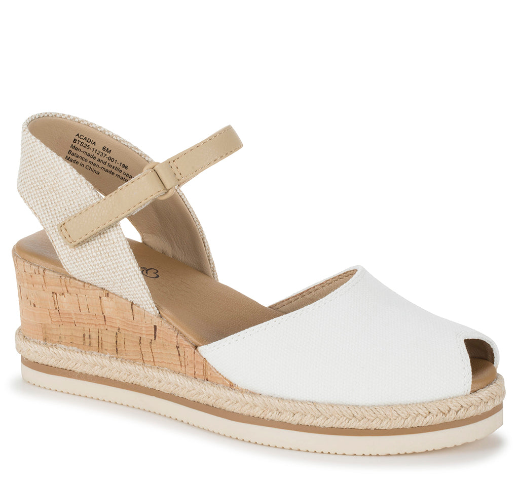 Baretraps Women's Acadia Peep Toe Wedge Sandal