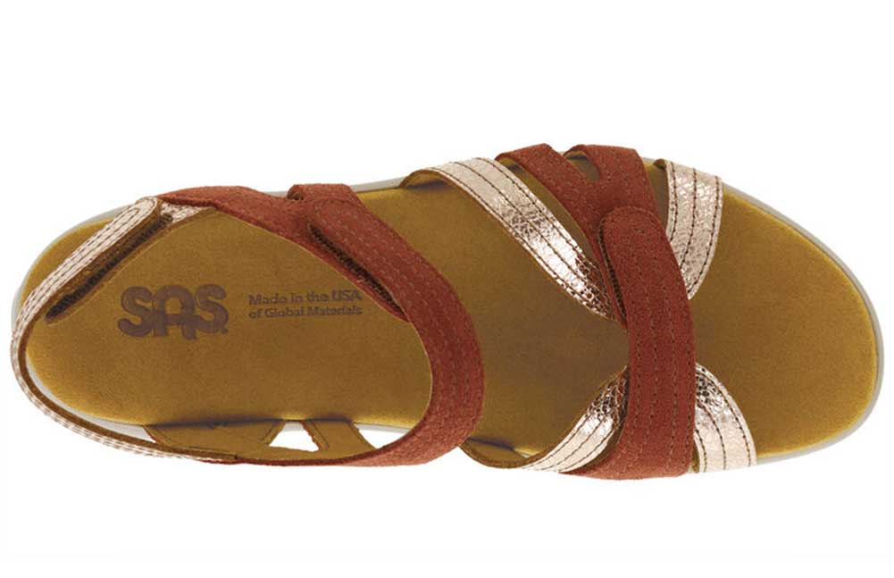 SAS Women's Pier Heel Strap Sandal
