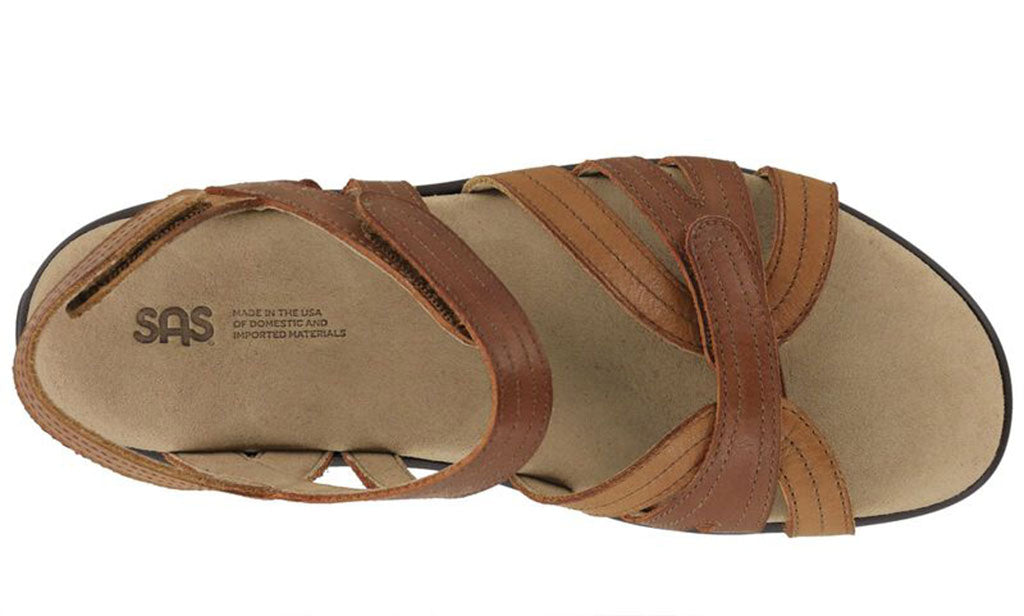 SAS Women's Pier Heel Strap Sandal