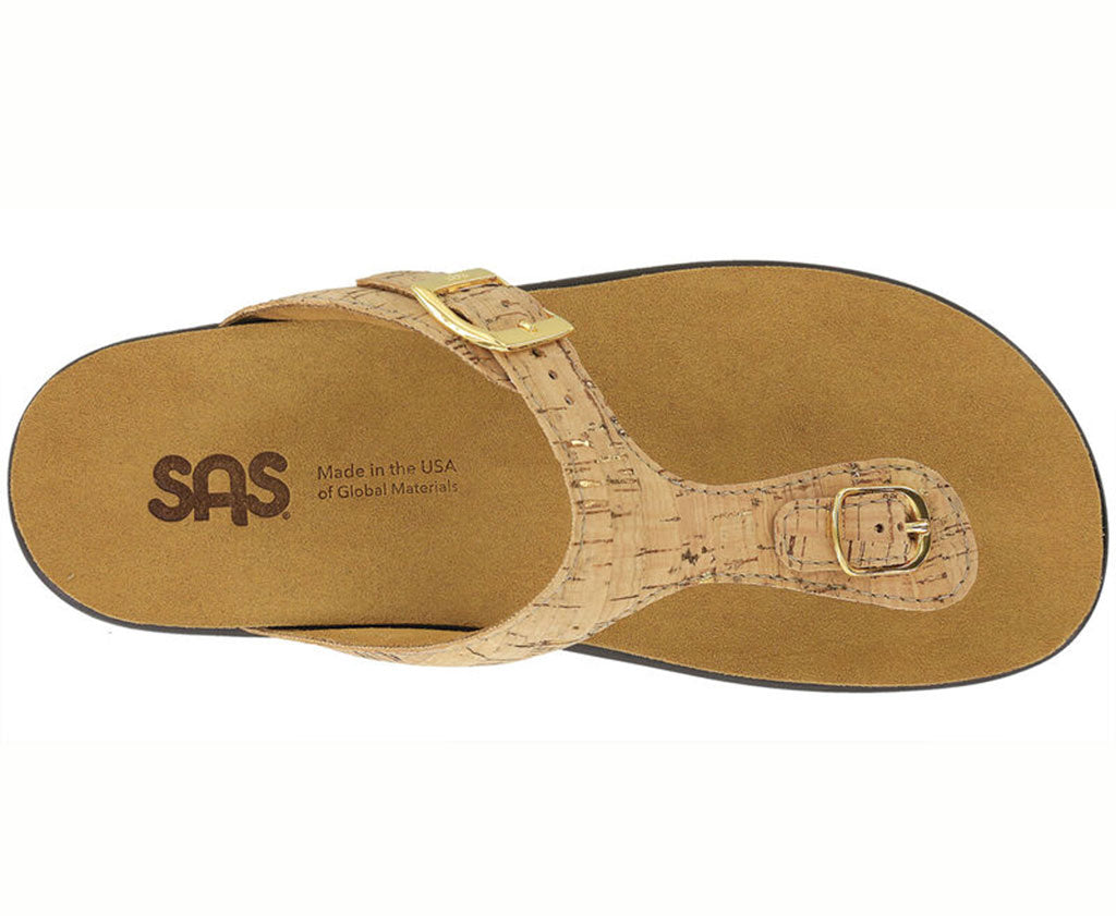 SAS Women's Sanibel T-Strap Flip-Flop Sandal