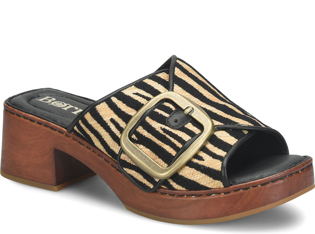 Born Women's Bangle Slide Heeled Sandals