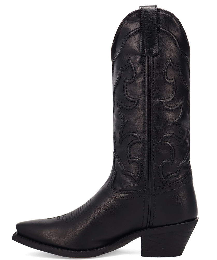 Laredo Women's Reva Distressed Western Wide Calf Boot