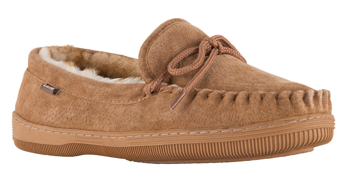 Lamo Women's Ladies Moc Plush Suede Moccasin Slippers