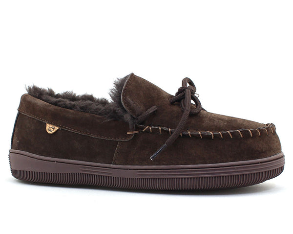 Lamo Women's Ladies Moc Plush Suede Moccasin Slippers
