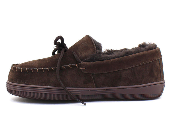 Lamo Women's Ladies Moc Plush Suede Moccasin Slippers